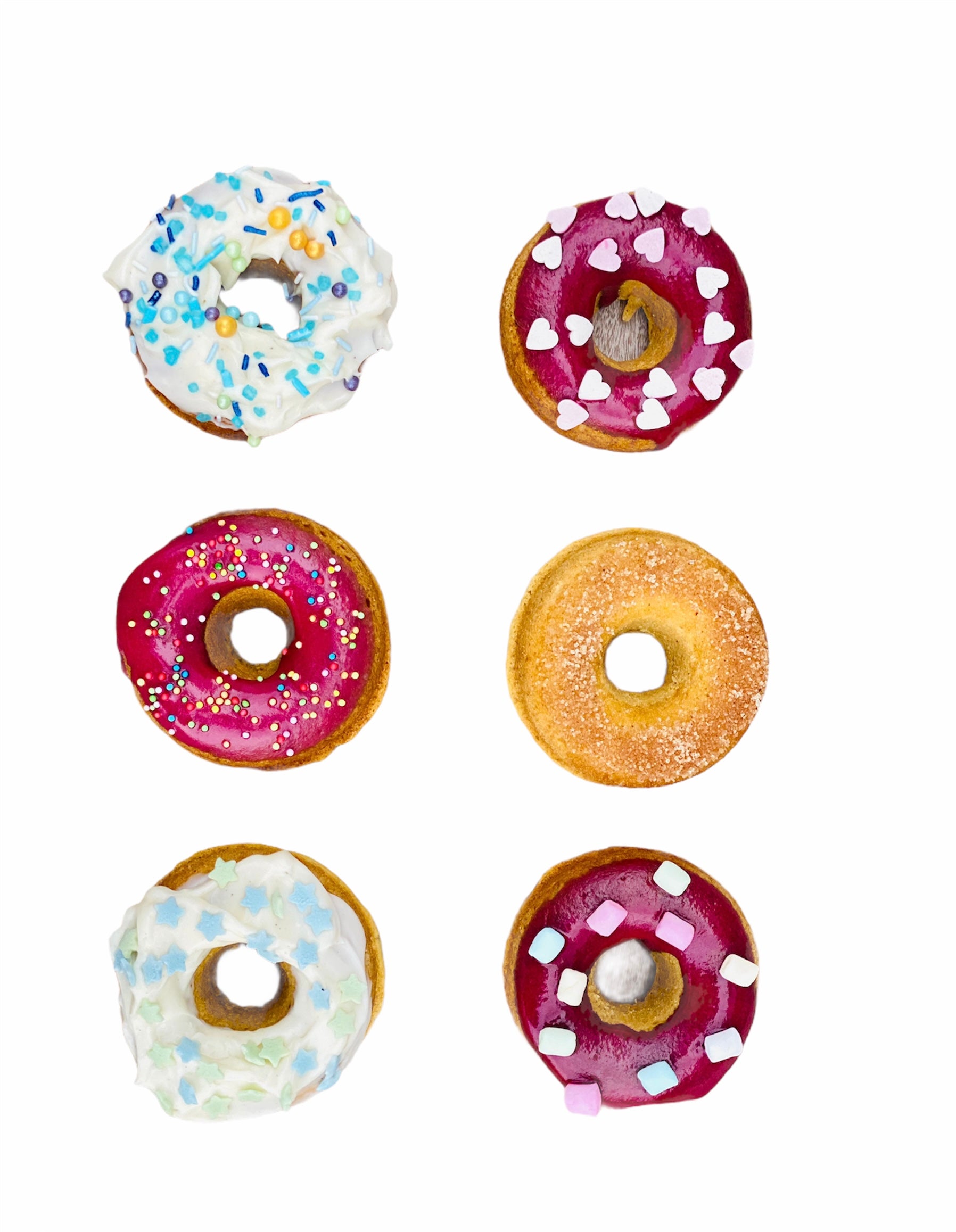 V rúre pečené donuts (VEGAN)