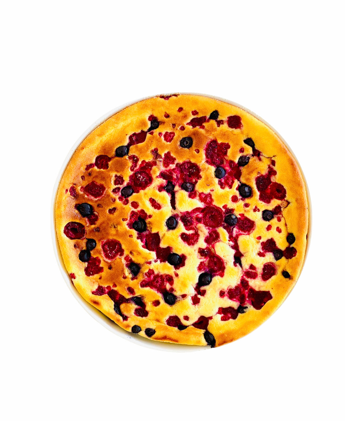 Tvarohový koláč s lesným ovocím