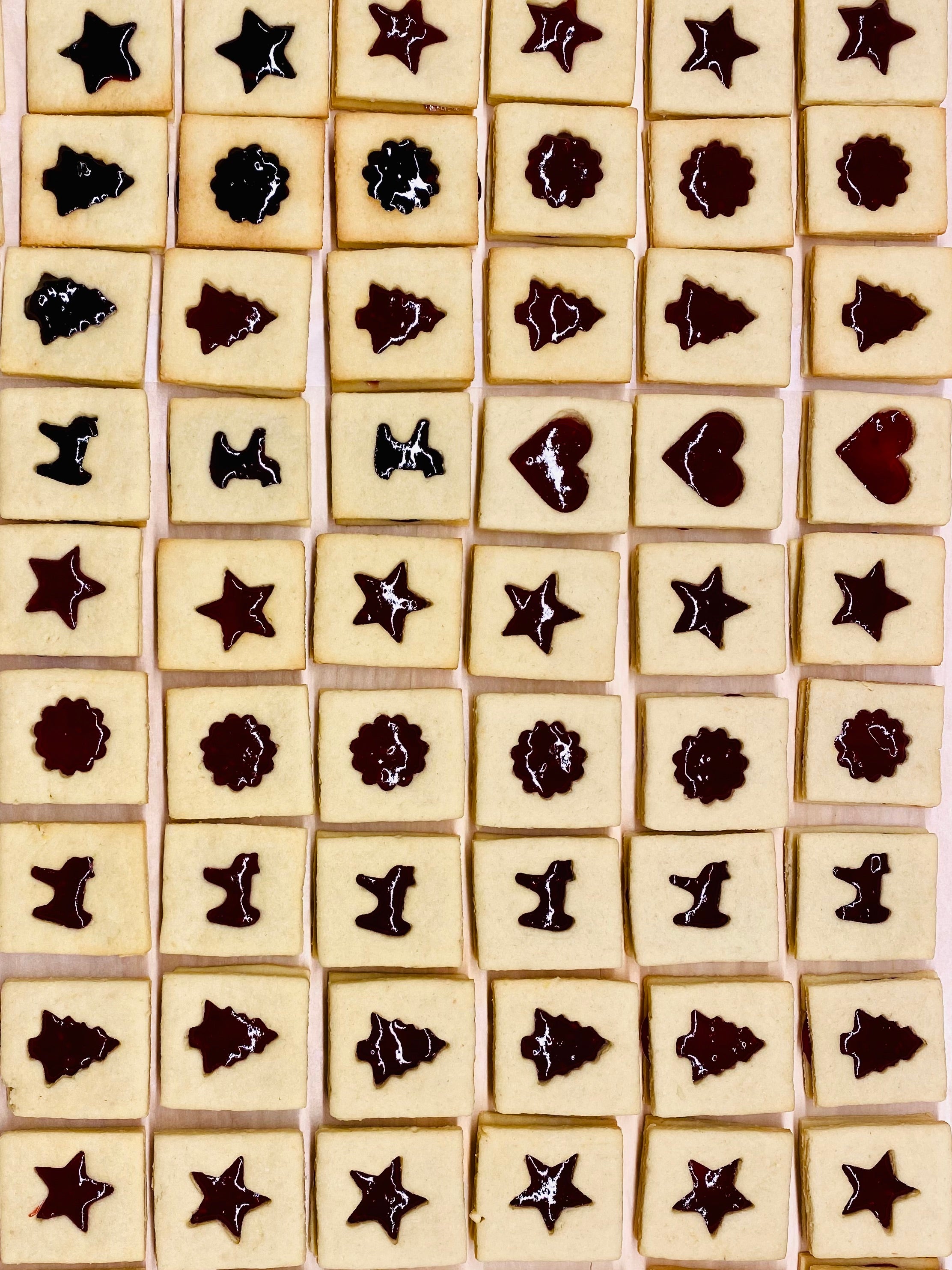 Linecké špaldové s mandľami