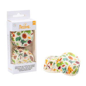 Papierové košíčky na muffiny - Dinovia