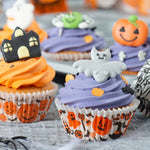 Načítať obrázok do zobrazovača galérie, Papierové košíčky na muffiny - Halloween
