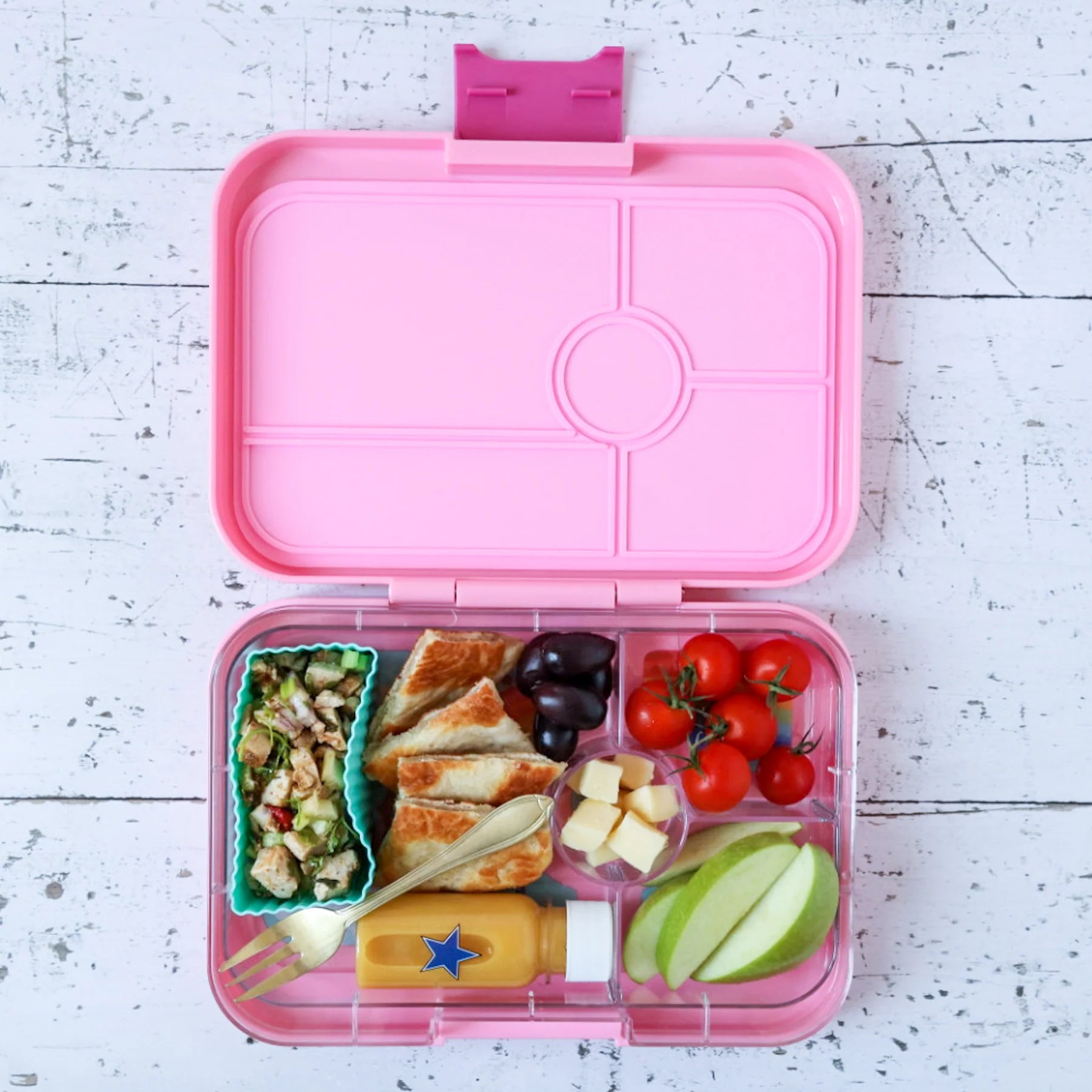 Yumbox Sada 6 mini fľaštičiek na džús 60ml