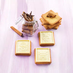 Načítať obrázok do zobrazovača galérie, Silikónová forma a vykrajovátko na keksíky s čokoládou - hranatá
