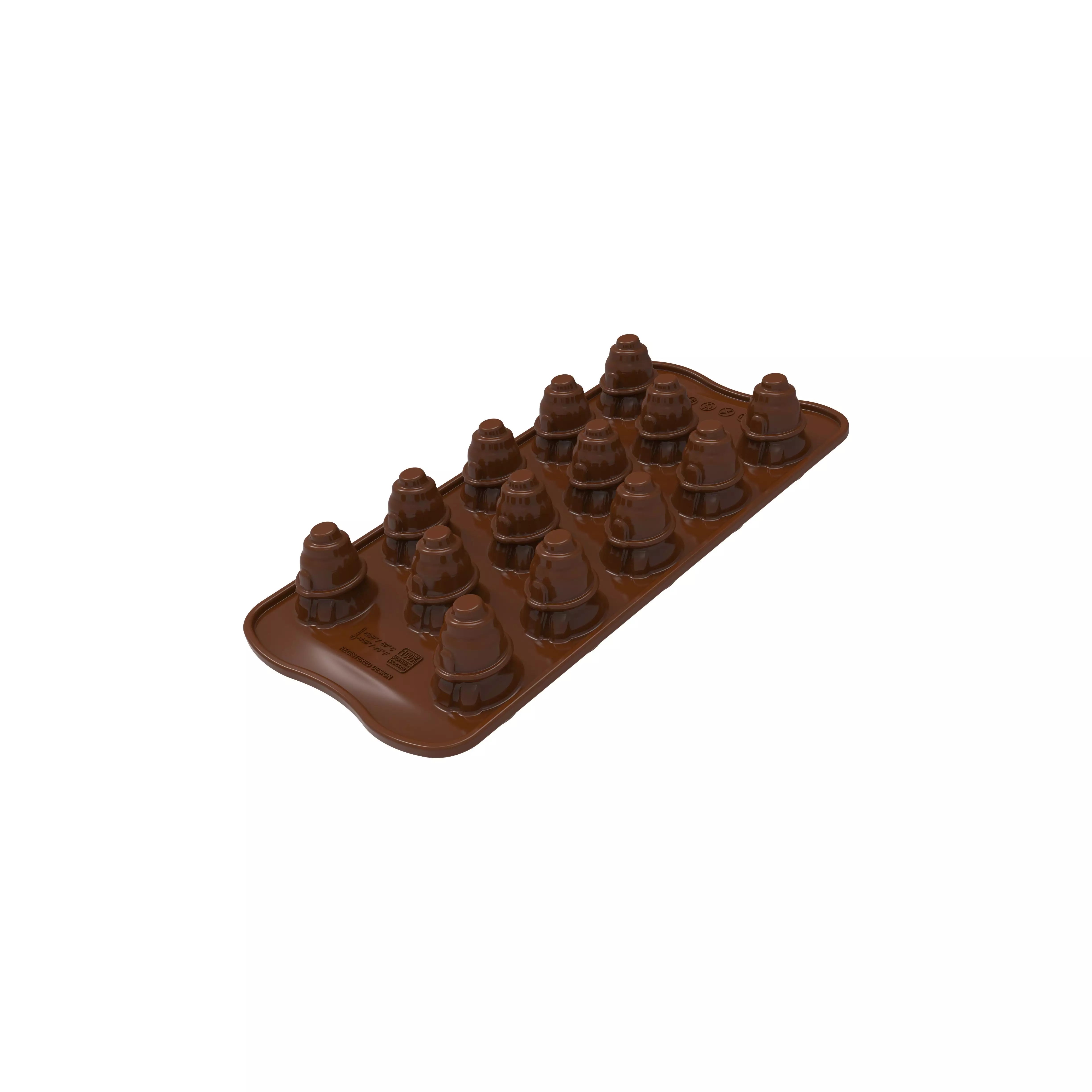 Silikónová forma - snehuliaci 3D - 14ks