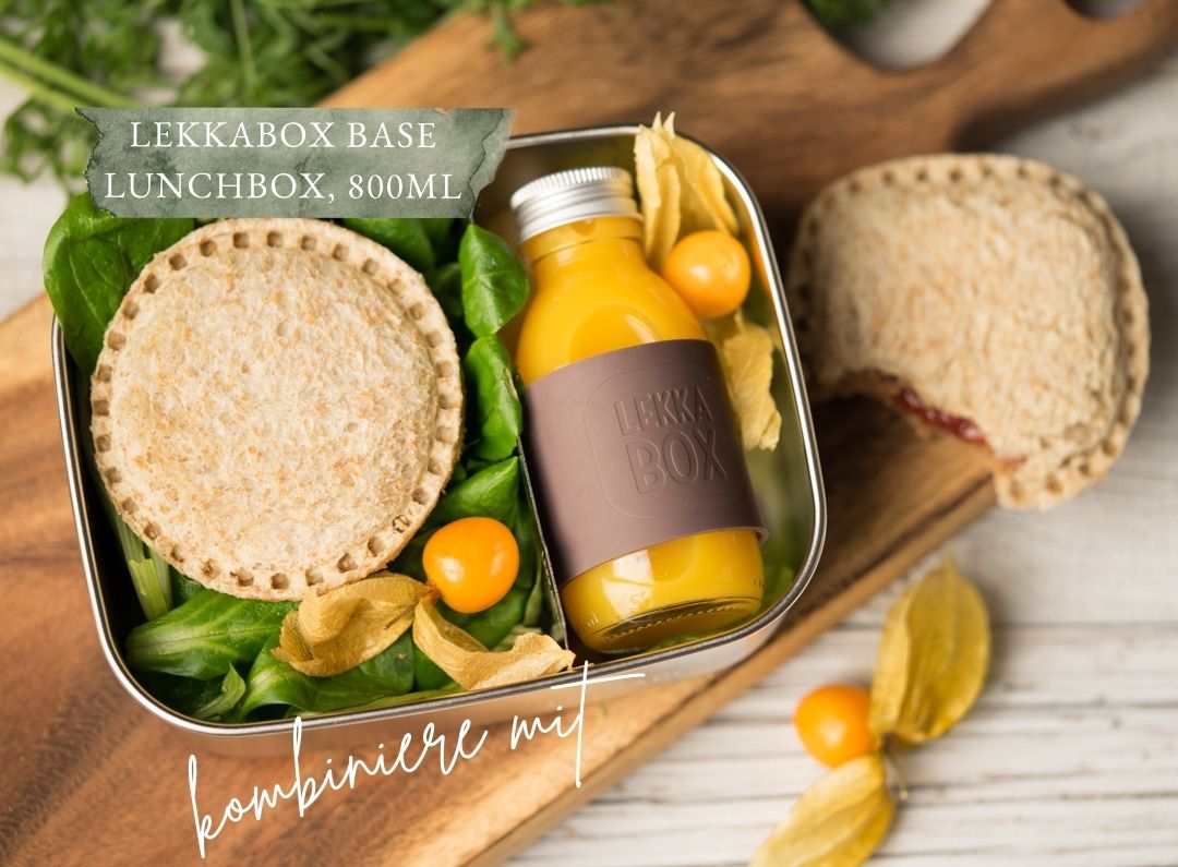 Lekkabox Juicy Mini fľaštička na smoothie/džús 100ml hnedá