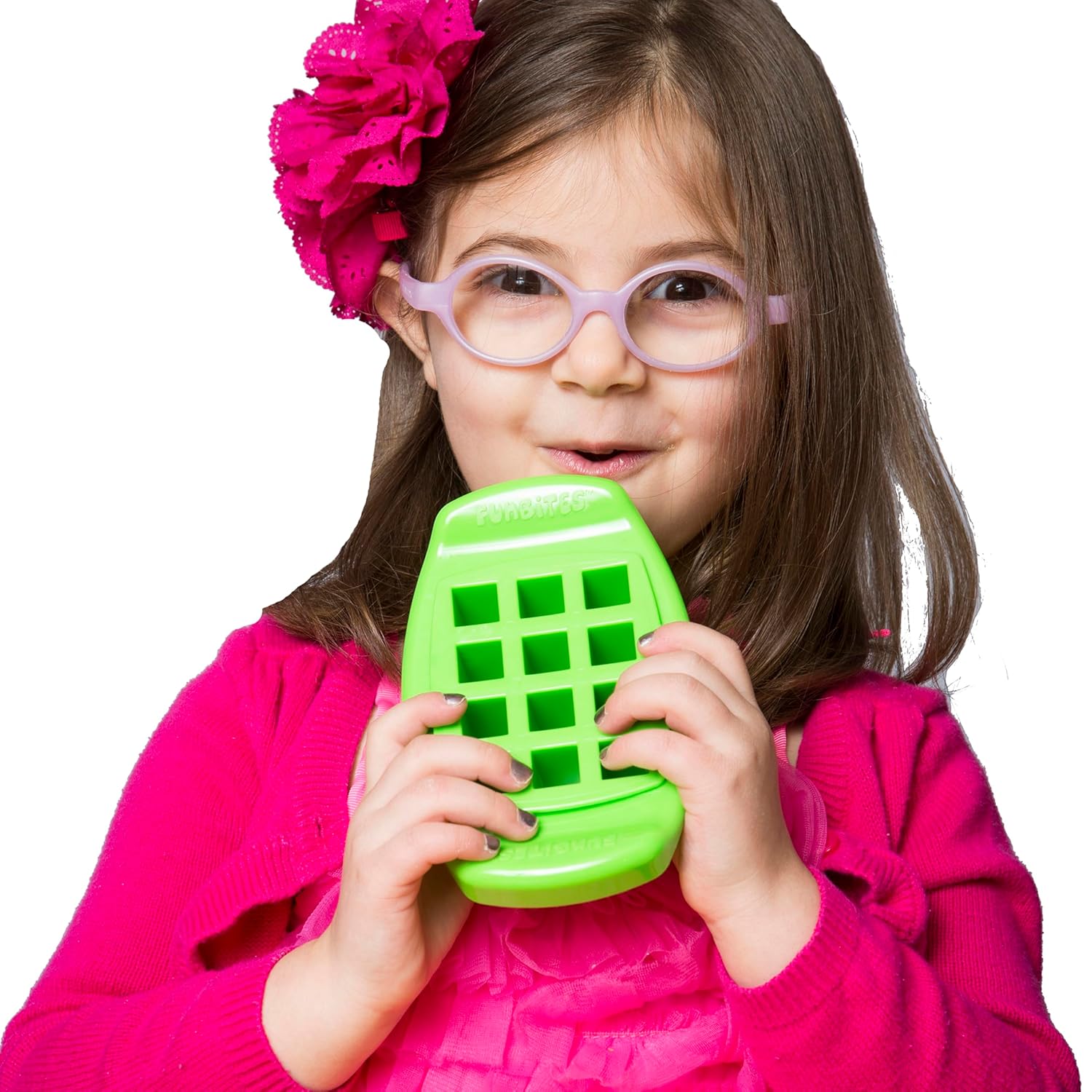 Sendvičové vykrajovátko FUNBITES štvorce zelené