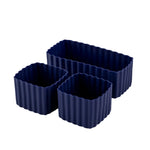 Načítať obrázok do zobrazovača galérie, Sada 2+1 silikónových formičiek fialová Little Lunch Box Co - Baza
