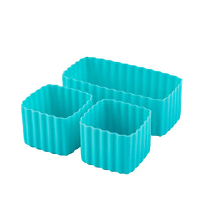 Sada 2+1 silikónových formičiek fialová Little Lunch Box Co - Ľadové bobule