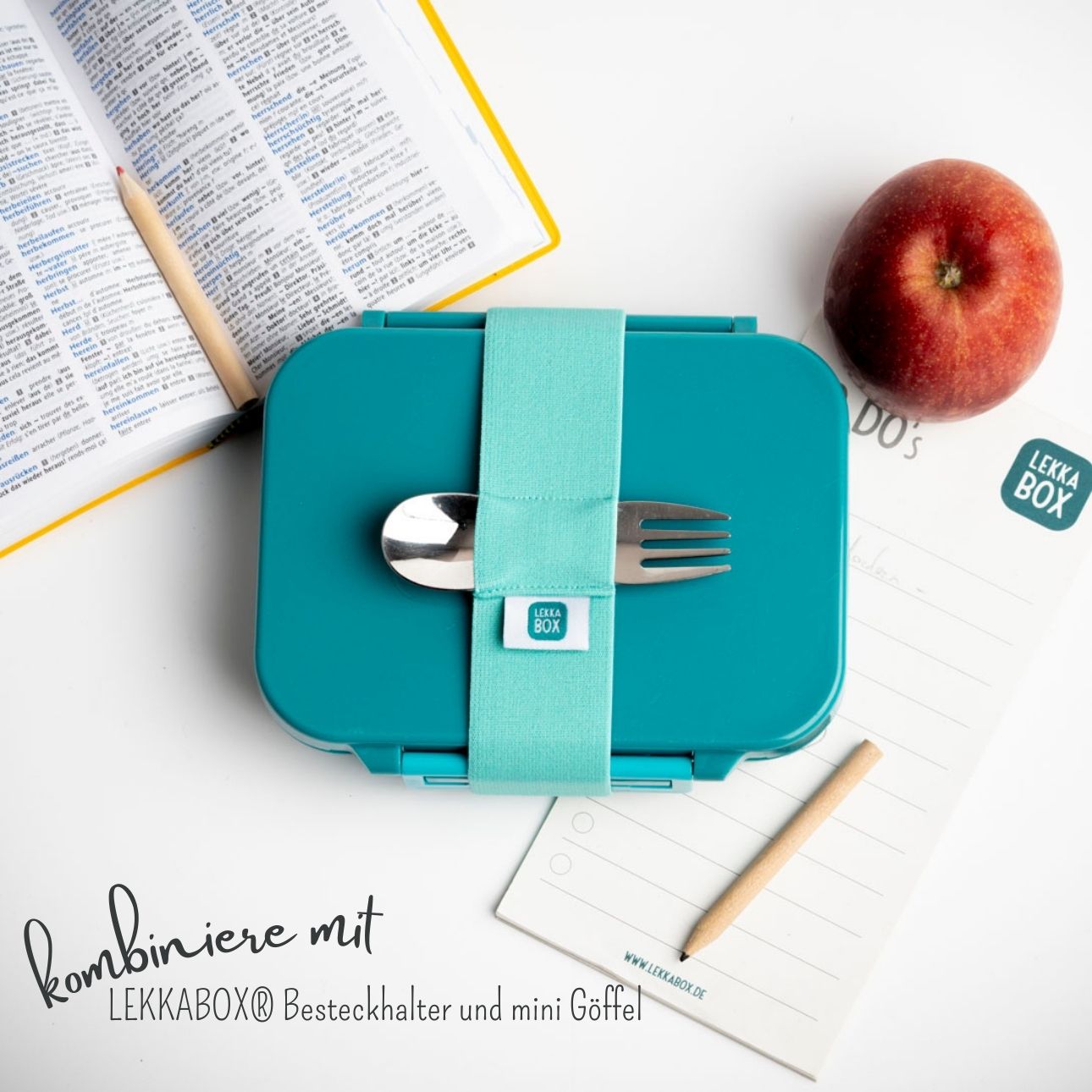 Lekkabox  MINI  Classic - petrolejová