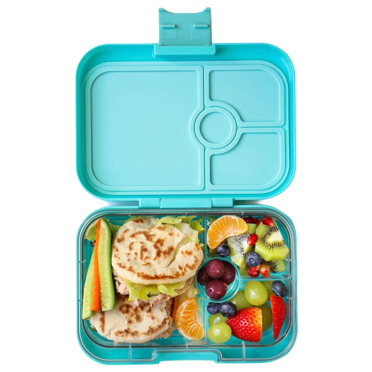 Yumbox Panino 4 oddelenia zahmlená voda Dúha