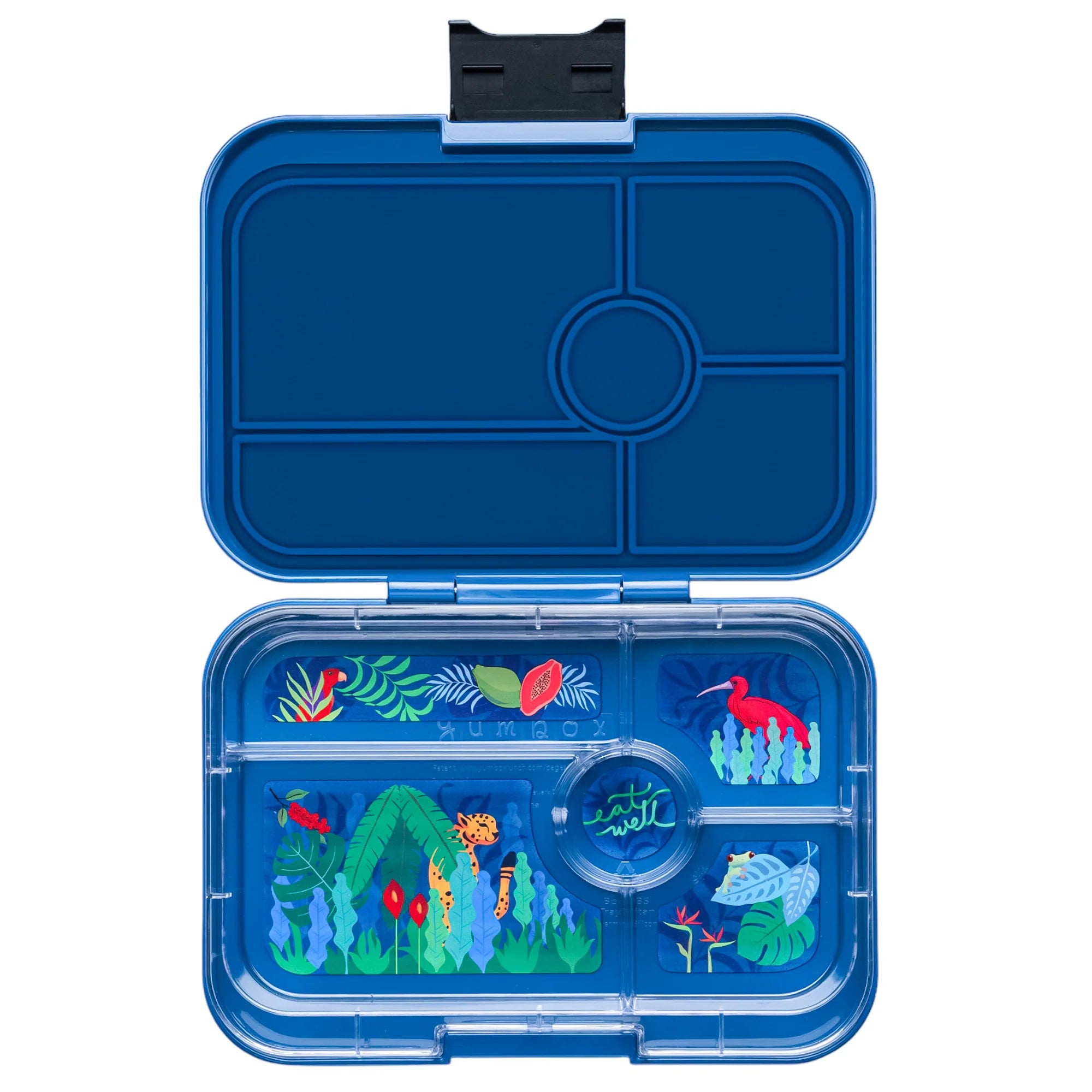 Yumbox XL Tapas 5 oddelení modrá Monte Carlo - džugľa