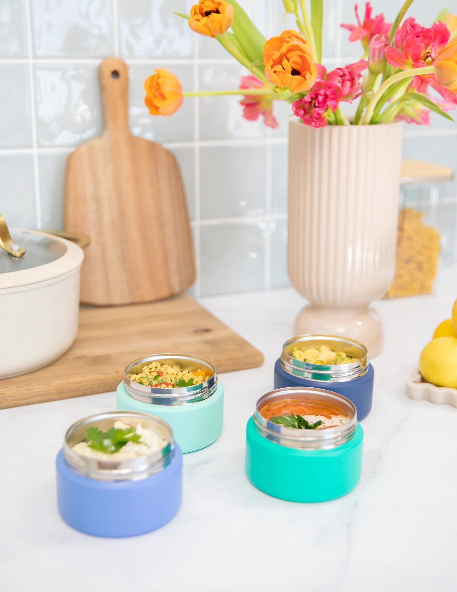 MontiiCo MINI termoska na jedlo 200ml Splash