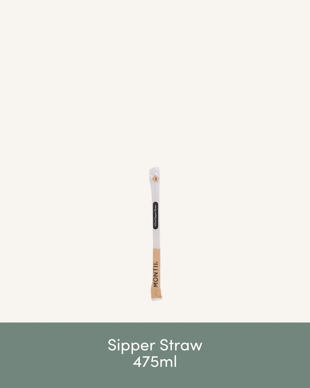 Slamka k cucaciemu viečku Montii FUSION na fľašu 475ml