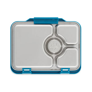 Yumbox Prêt  nerez 4 oddelenia - Modrý súmrak s trblietkami