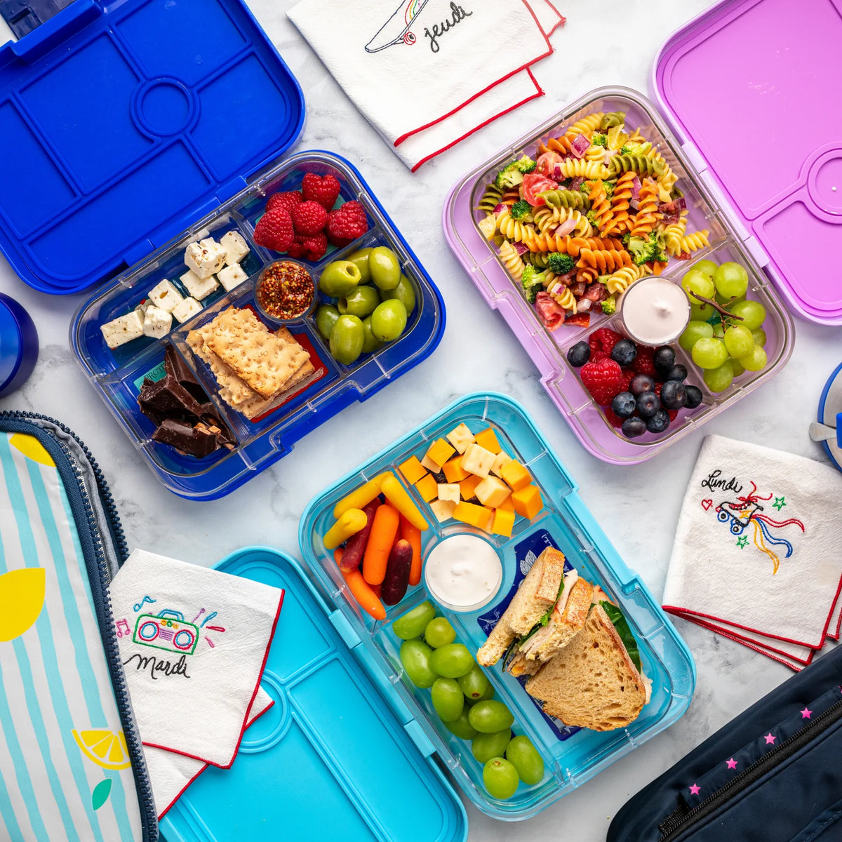 Yumbox Panino 4 oddelenia mocná ružová (abuť)