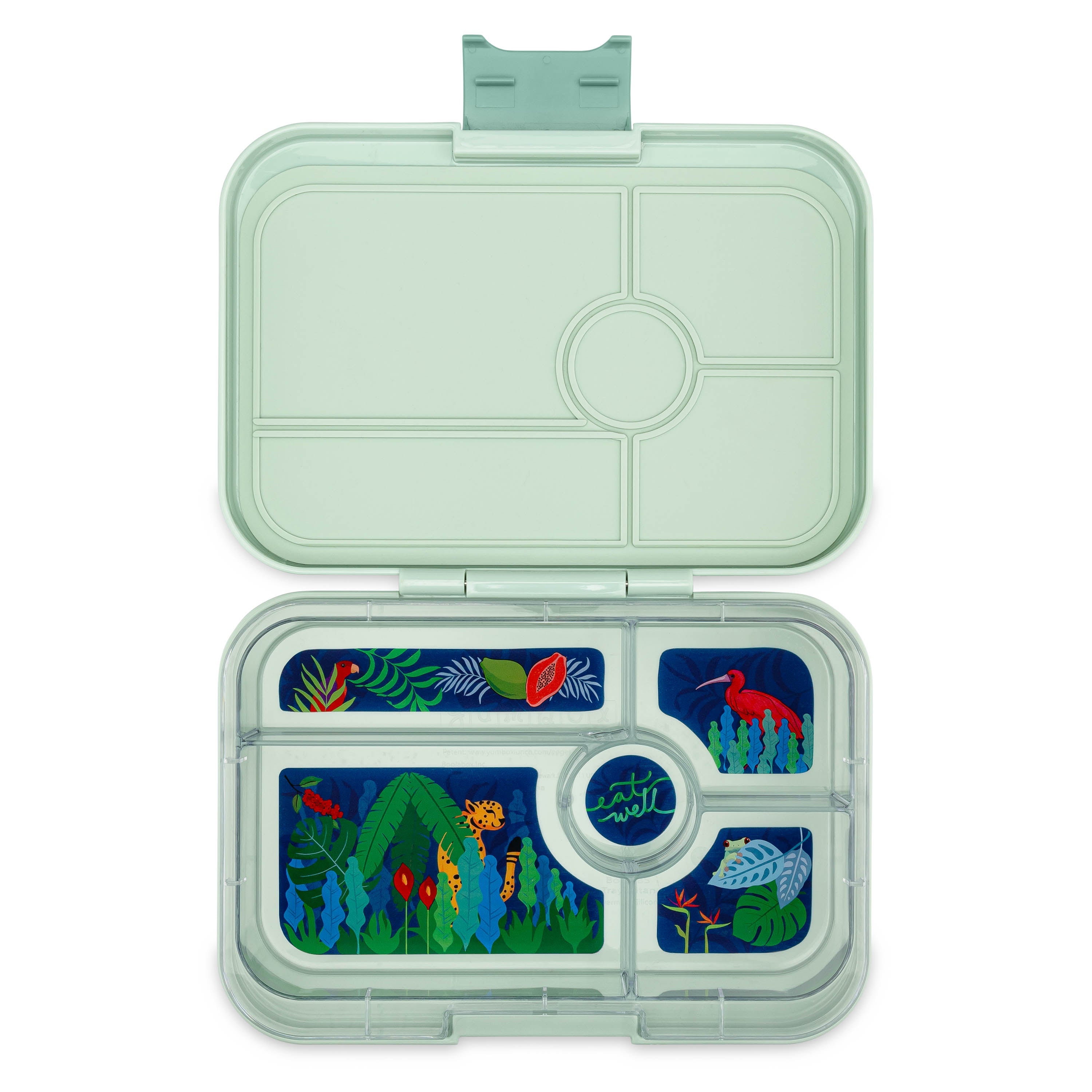 Yumbox XL Tapas 5 oddelení  šalviová - džugľa