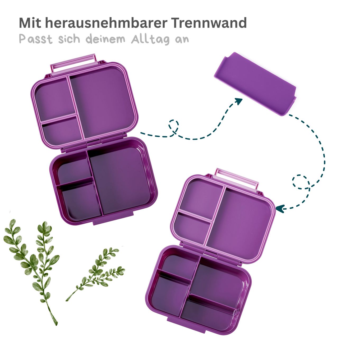 Lekkabox  MINI  Classic - Lila