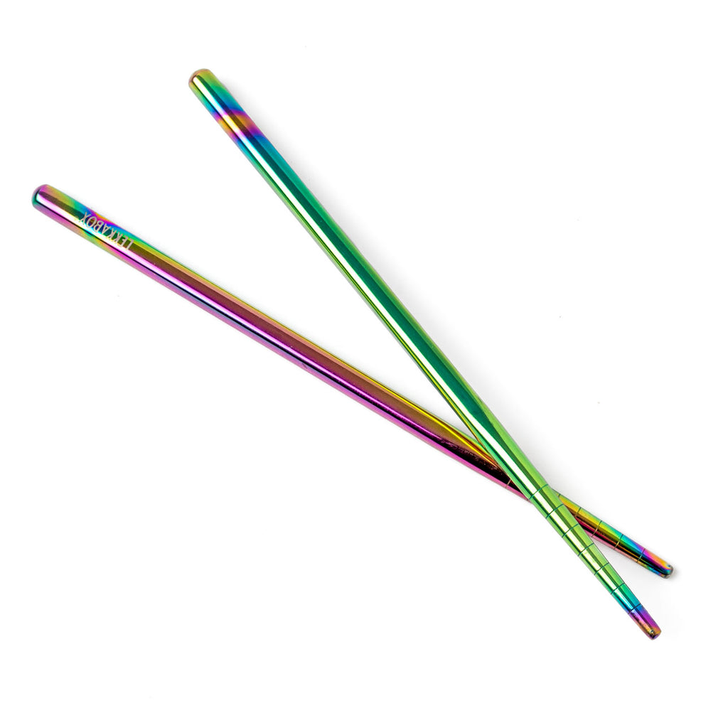 Lekkabox Stix - mini nerezové paličky - dúhové