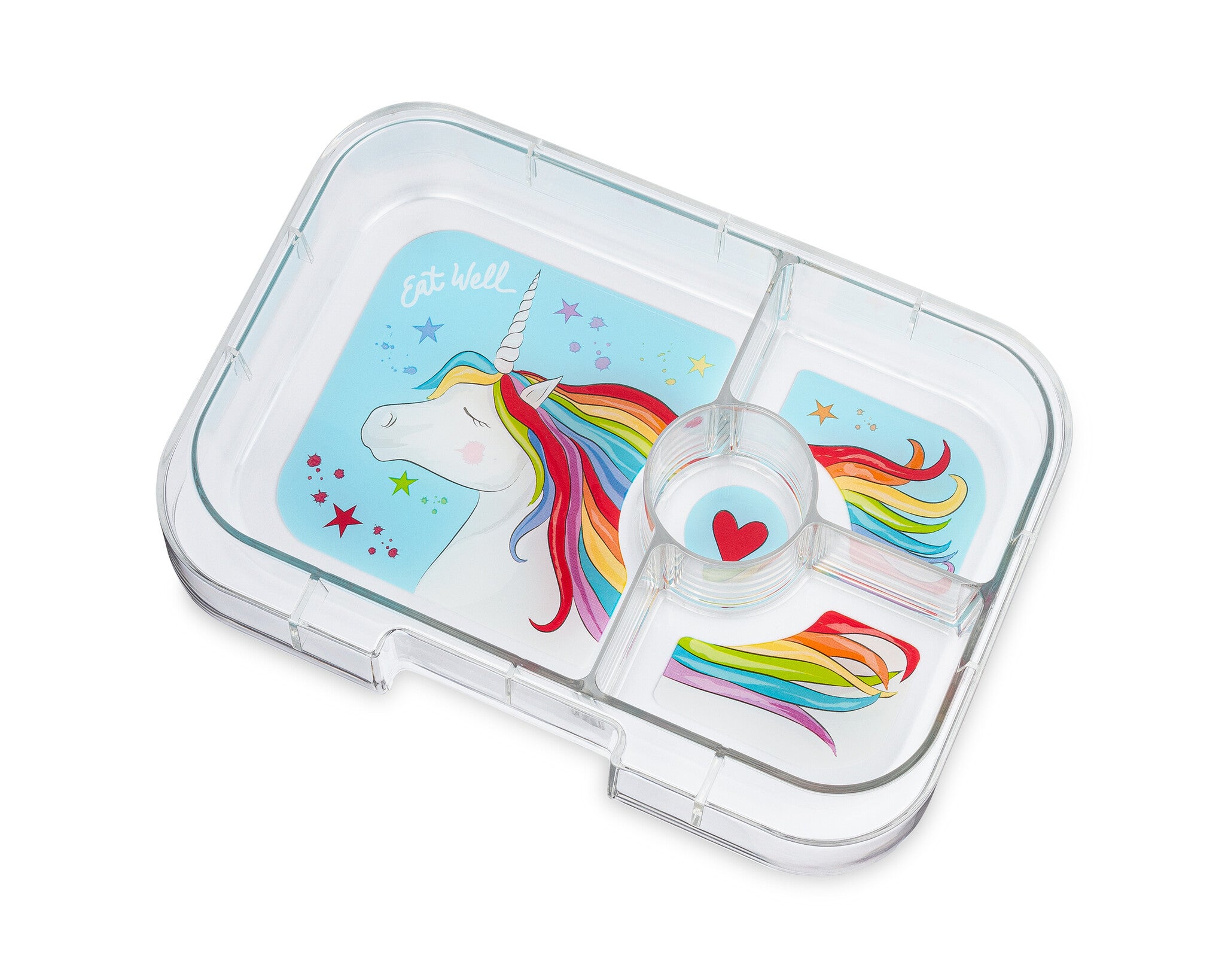 Extra tácka k Yumbox Panino - jednorožec 4 oddelenia