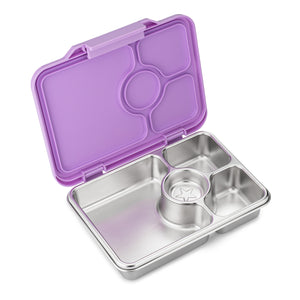 Yumbox Prêt  nerez 4 oddelenia - levanduľová fialová