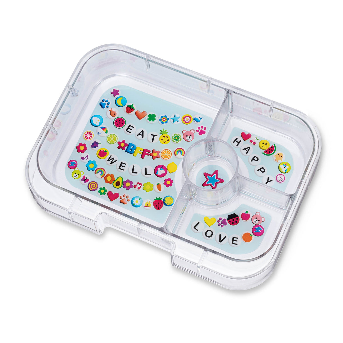 Yumbox Panino 4 oddelenia fialová - priateľstvo