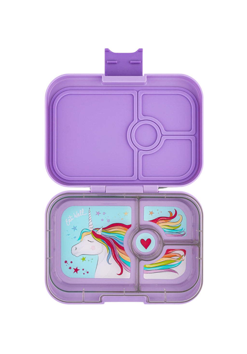 Yumbox Panino 4 oddelenia levanduľová fialová (jednorožec)