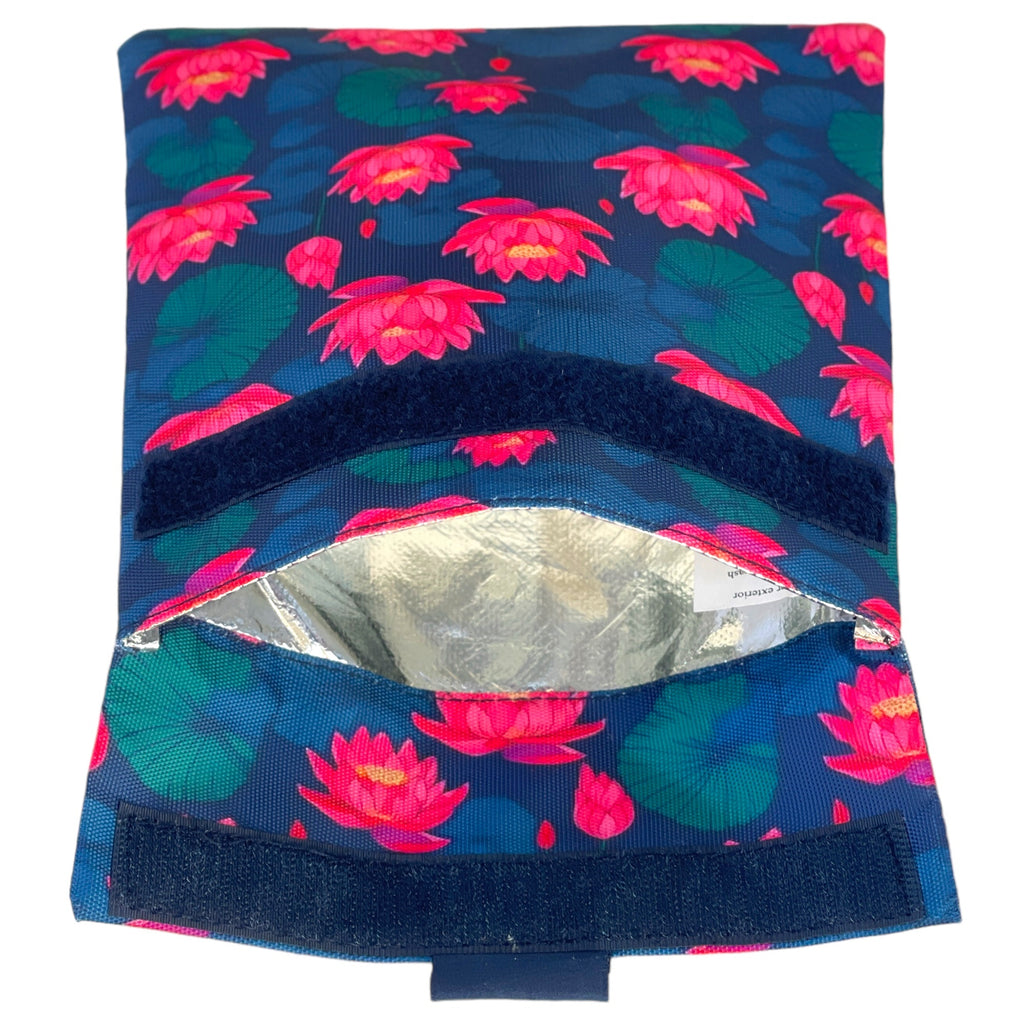 Yumbox POCHETTE - zero waste vrecúško na sendviče - Lotus velcro