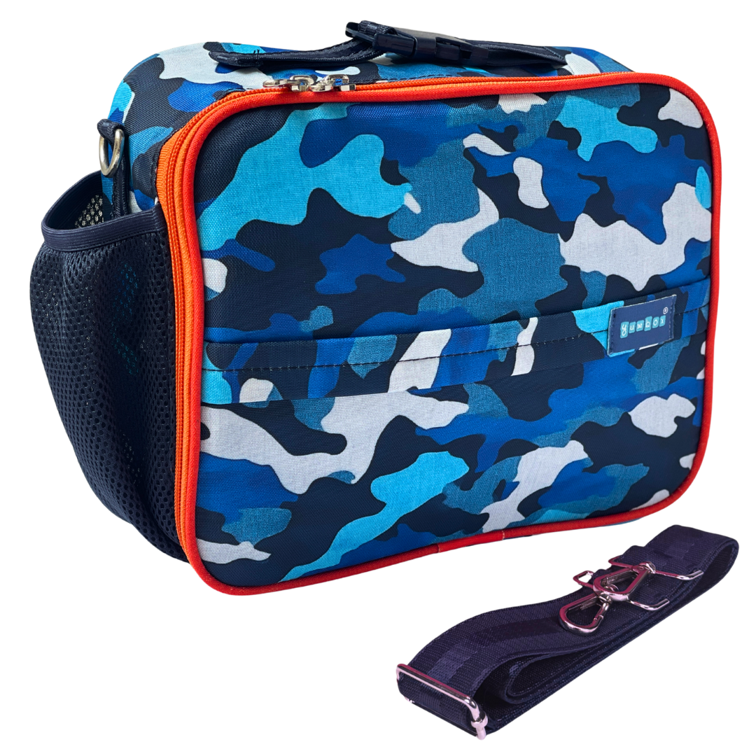 Yumbox termo izolačná taška na lunchbox s popruhom  - Kamufláž