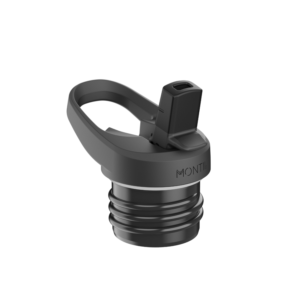 Cucacie viečko na fľaše Montii Original/Mini/MEGA - čierna