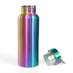 Lekkabox ISO 600ml - termoizolačná fľaša dúhová