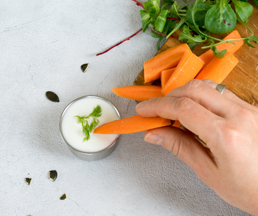 Sada 2 nerezových nádobiek na omáčky - les