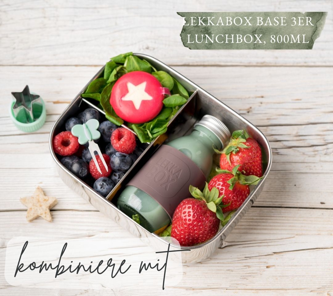 Lekkabox Juicy Mini fľaštička na smoothie/džús 100ml hnedá