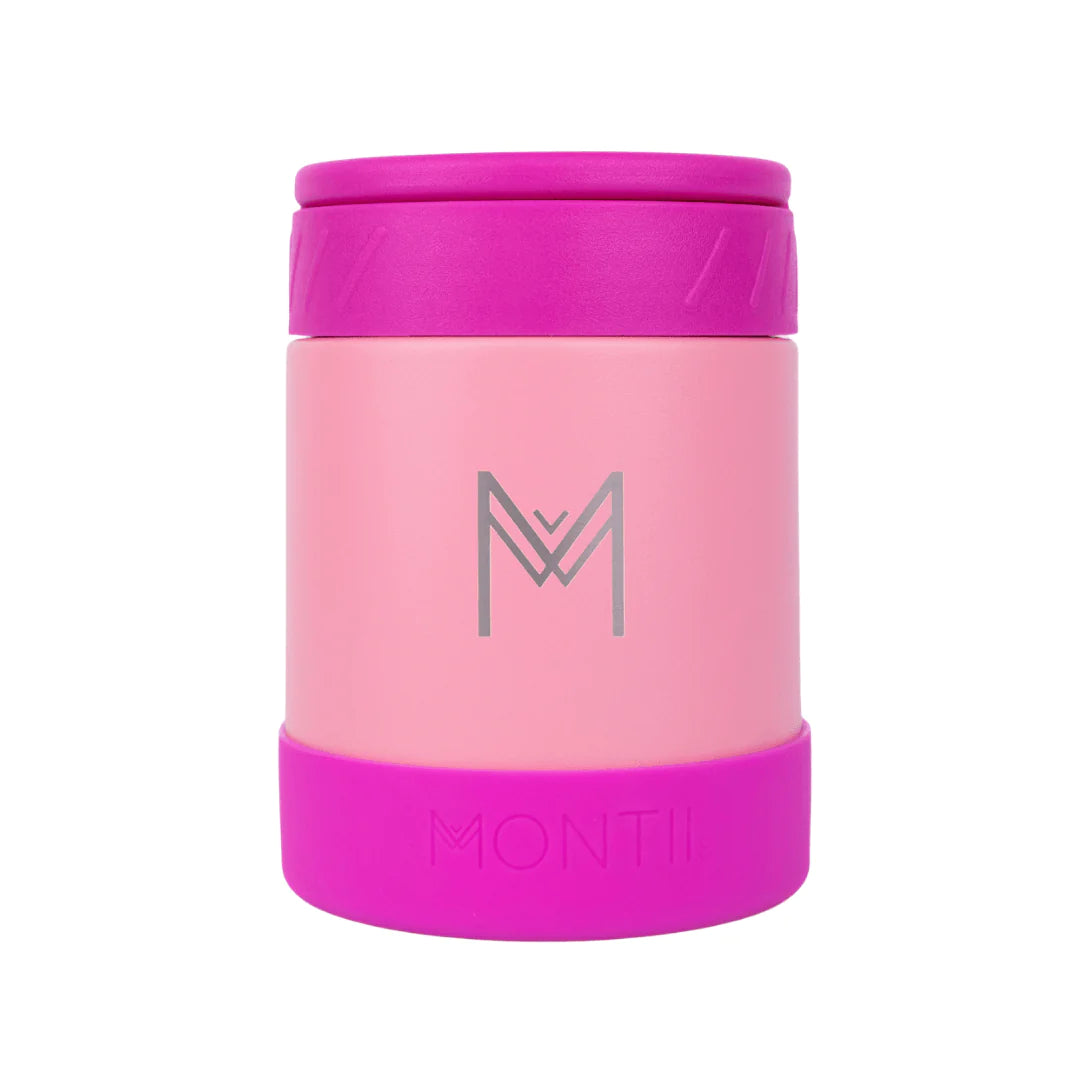 MontiiCo termoska na jedlo 400ml Jahoda