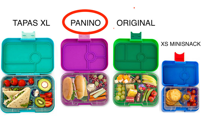 Yumbox Panino 4 oddelenia fialová - priateľstvo