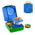 OmieBox hot & cold - Lunchbox s vyberateľnou termonádobou Monster Blue