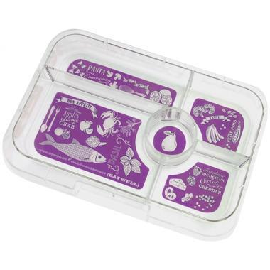 Extra tácka k Yumbox Tapas XL fialová 5 oddelení
