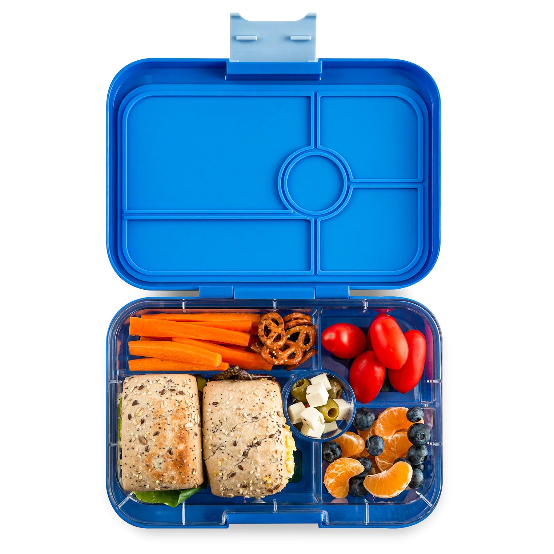 Yumbox Tapas XL 5 oddelení pravá modrá (džungľa)