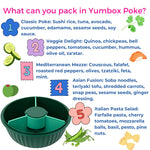 Načítať obrázok do zobrazovača galérie, Yumbox Poke Bowl - zelená
