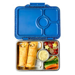 Načítať obrázok do zobrazovača galérie, Yumbox Prêt  nerez 4 oddelenia - Modrý súmrak s trblietkami
