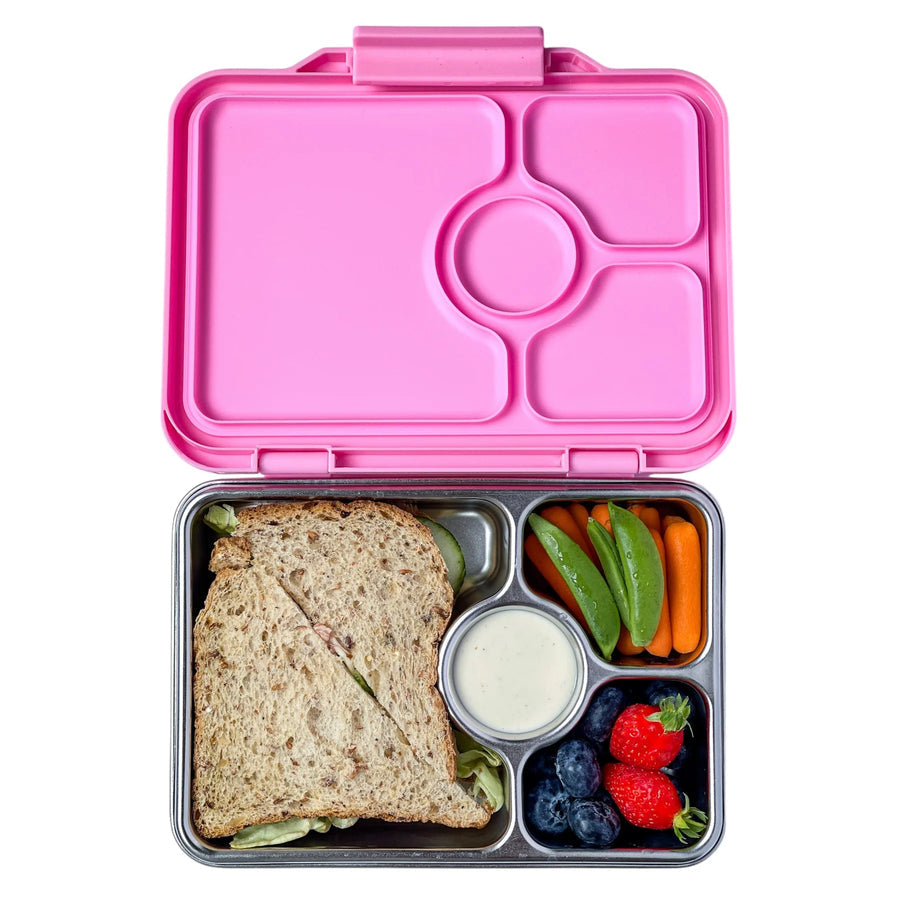 Yumbox Prêt  nerez 4 oddelenia - versaillská ružová