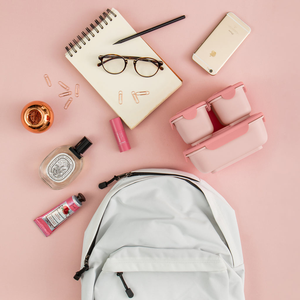 OmieGo BIO sada 3 stohovacích boxov - koraly