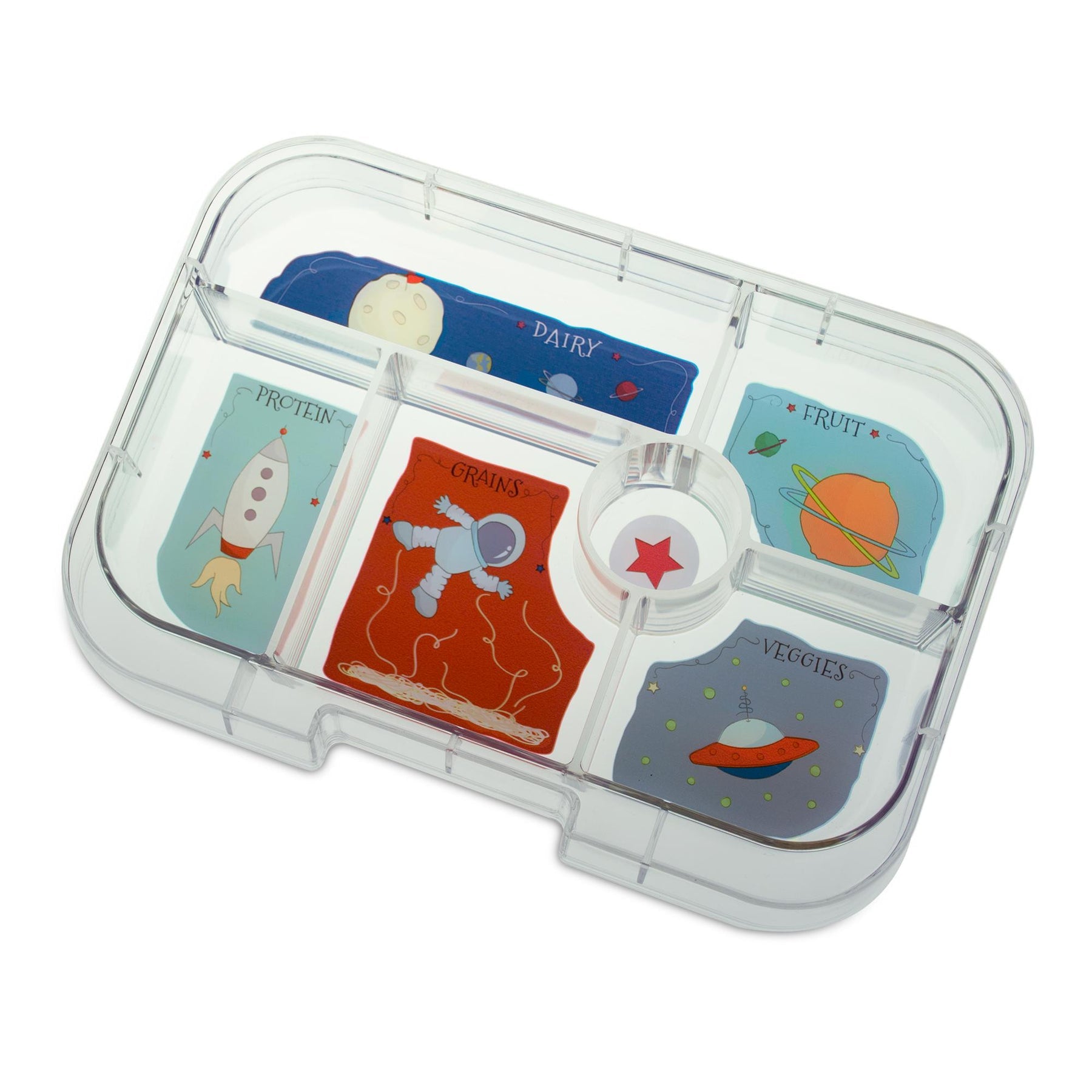 Extra tácka k Yumbox Original - Vesmír 6 oddelení