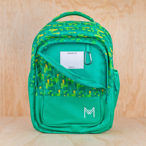 MontiiCo - Školský ruksak PIXELY len 700g!