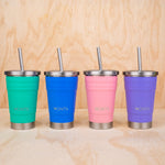 Načítať obrázok do zobrazovača galérie, Montii Mini Smoothie cup - termoizolačný smoothie pohár Mini Čučoriedka 275 ml
