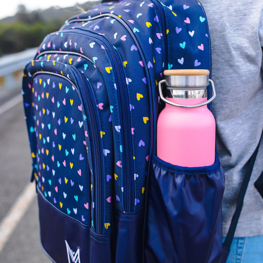 MontiiCo - Školský ruksak SRDIEČKA len 700g!