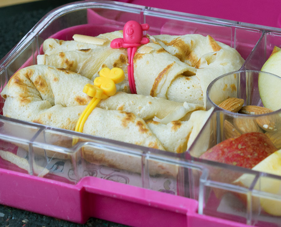 Sada silikónových gumičiek na wrapy farebné