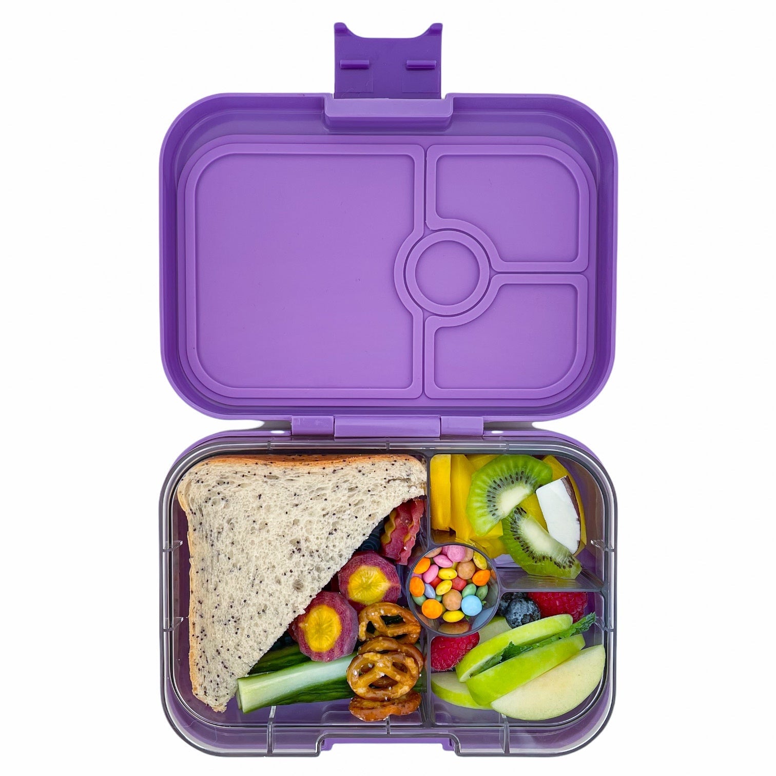 Yumbox Panino 4 oddelenia zasnená fialová (panda)