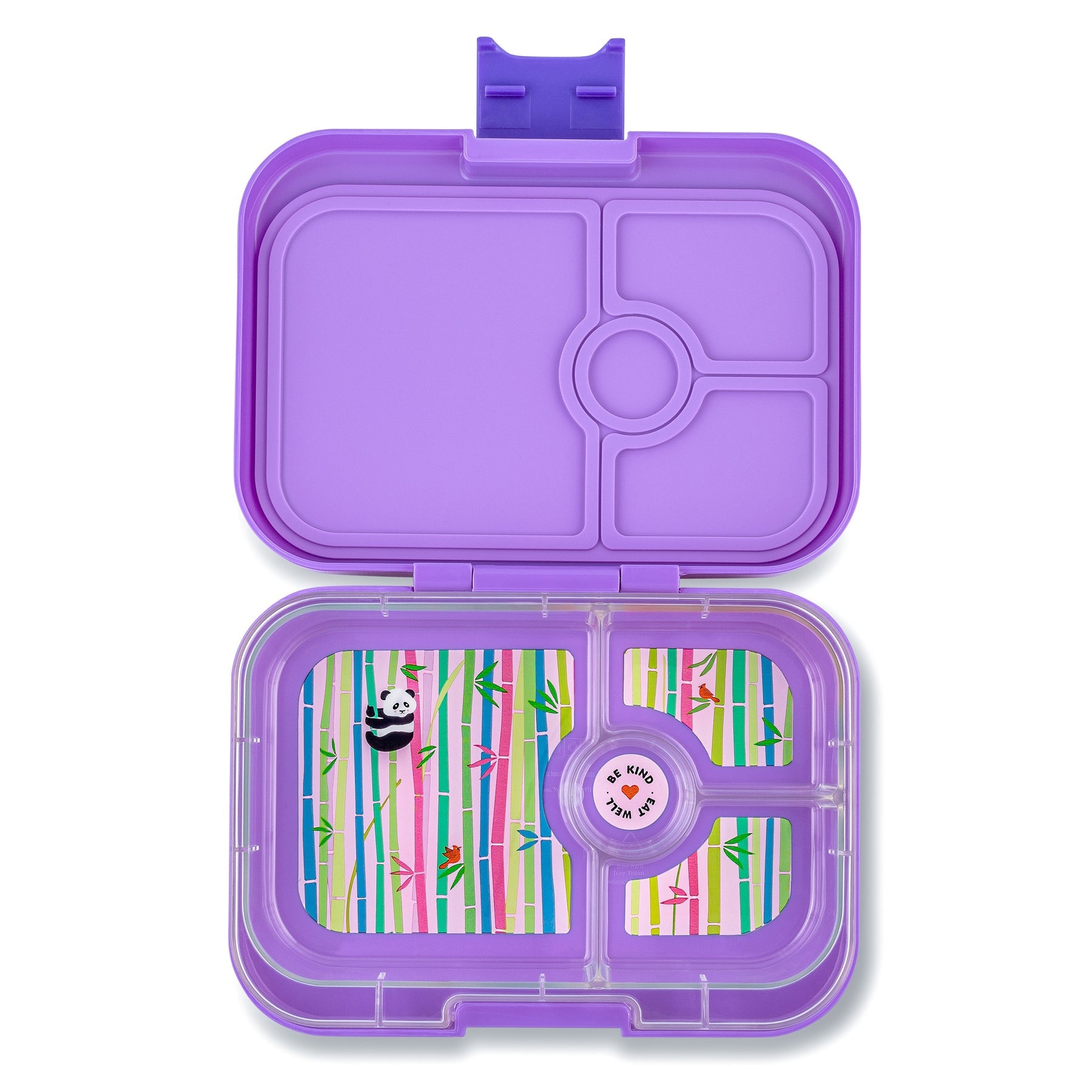 Yumbox Panino 4 oddelenia zasnená fialová (panda)