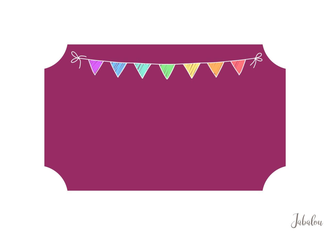 Vodeodolná nálepka tabuľa so zástavkami malinová