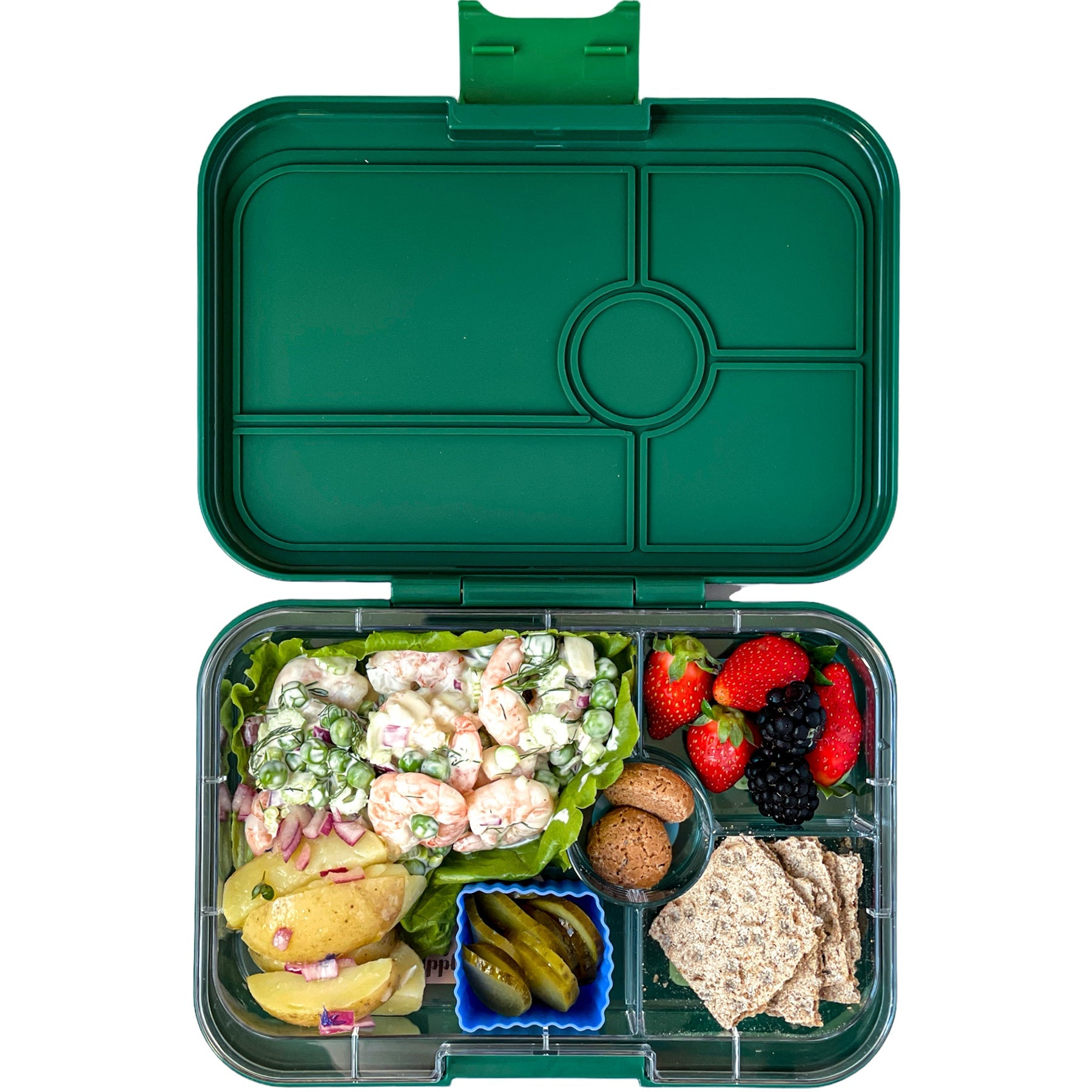 Yumbox Tapas XL 4 oddelenia zelený Greenwich